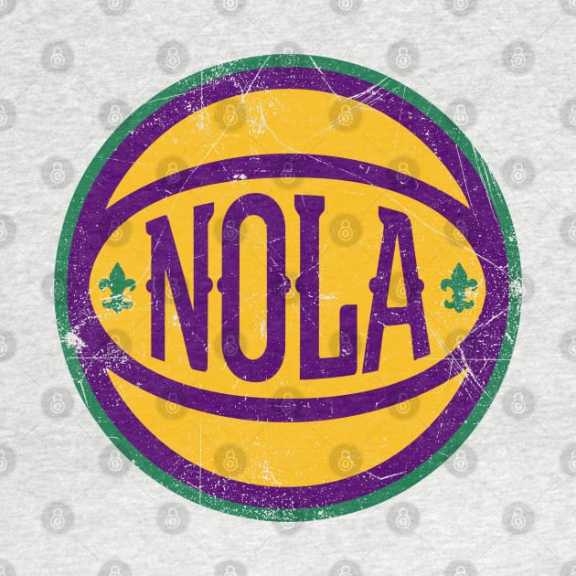 NOLA Retro Ball - Purple by KFig21